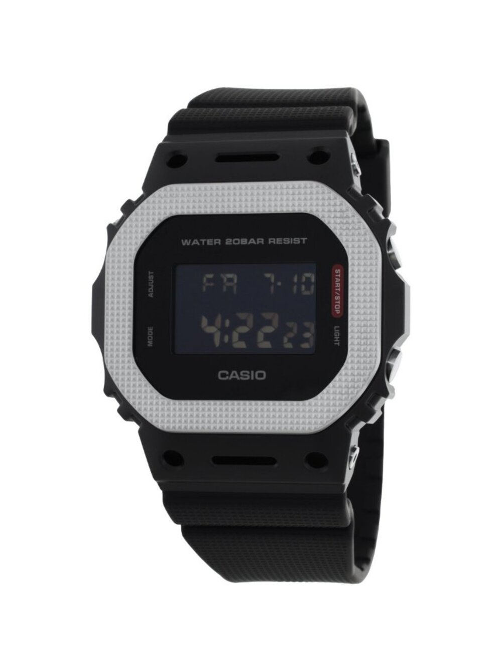 NWT Casio G-Shock Alarm Quartz Digital Black Dial Watch